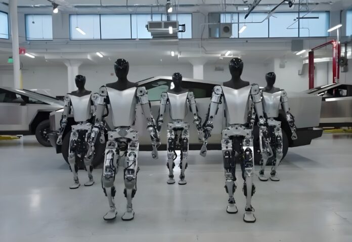 Tesla shows new progress as Optimus robot demonstrates running ability Tesla shows new progress as Optimus robot demonstrates running ability