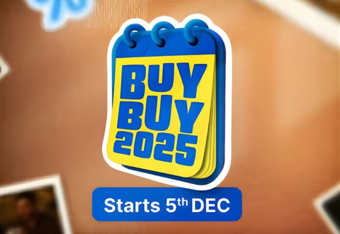 Flipkart announces Buy Buy 2025 sale with major discounts on smartphones and electronics Flipkart announces Buy Buy 2025 sale with major discounts on smartphones and electronics