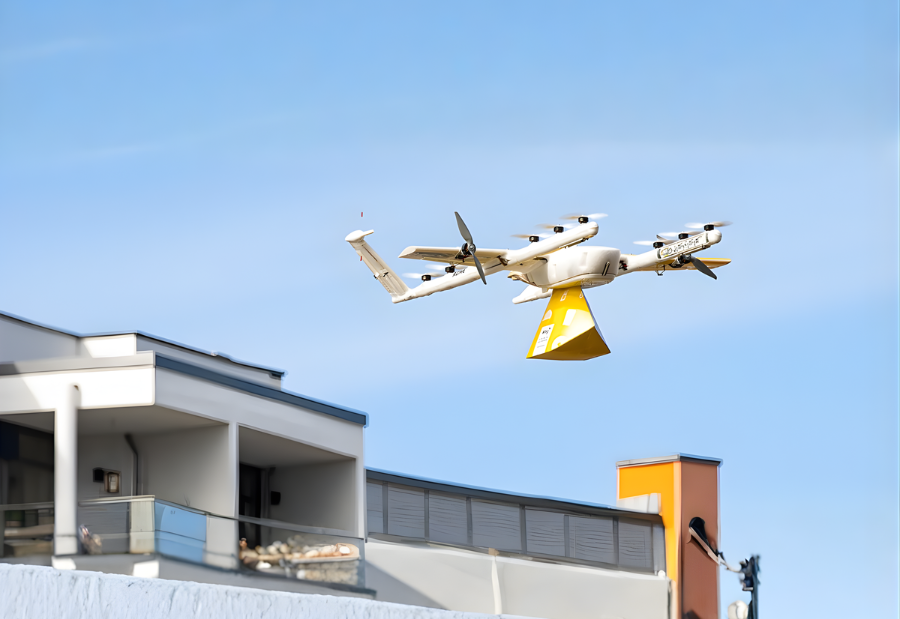 How Finland is using drones to speed up food delivery despite harsh weather