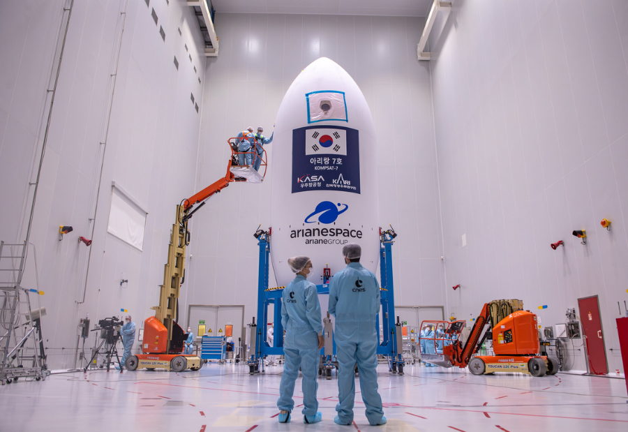 European Vega C rocket to launch South Korea’s KOMPSAT 7 satellite today