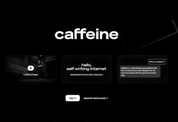 Caffeine.ai launches self writing internet technology in India