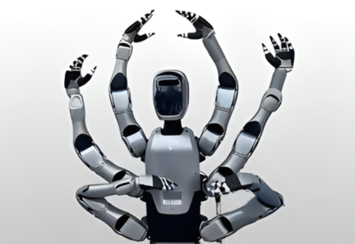 Midea introduces 6 arm humanoid robot Miro U for advanced factory automation Midea introduces 6 arm humanoid robot Miro U for advanced factory automation