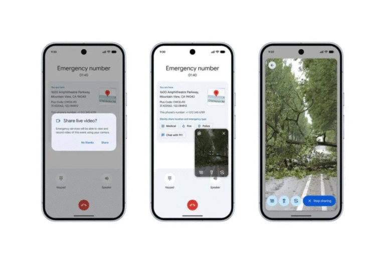 Google introduces Emergency Live Video to strengthen real time support for Android users