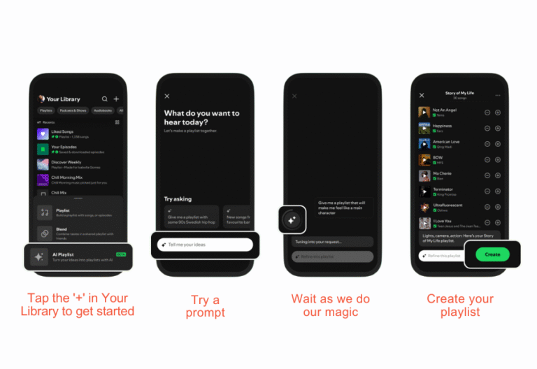 Spotify introduces Prompted Playlist to give users more control over AI generated music recommendations