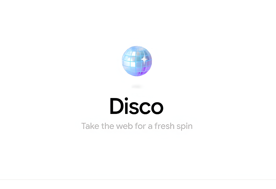 Google experiments with Disco AI browser that creates interactive web apps from open tabs