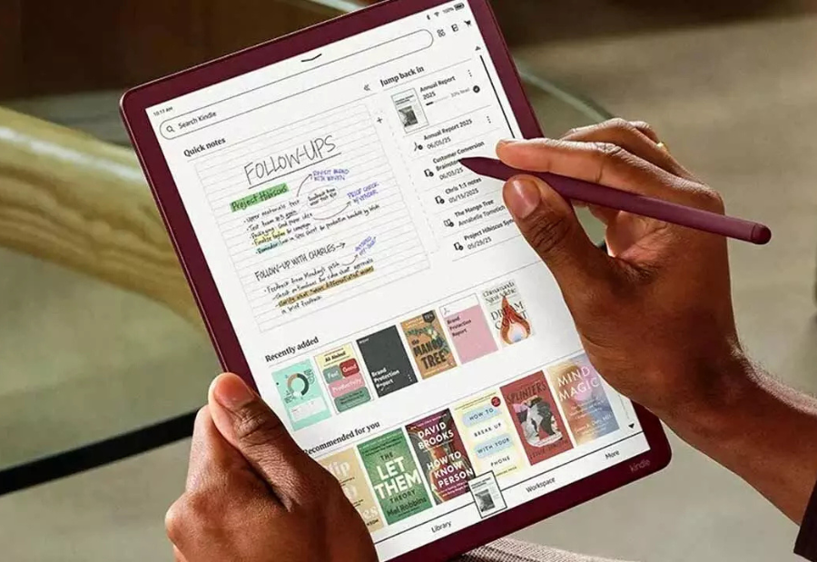 Amazon introduces colour Kindle Scribe with AI powered notebook features