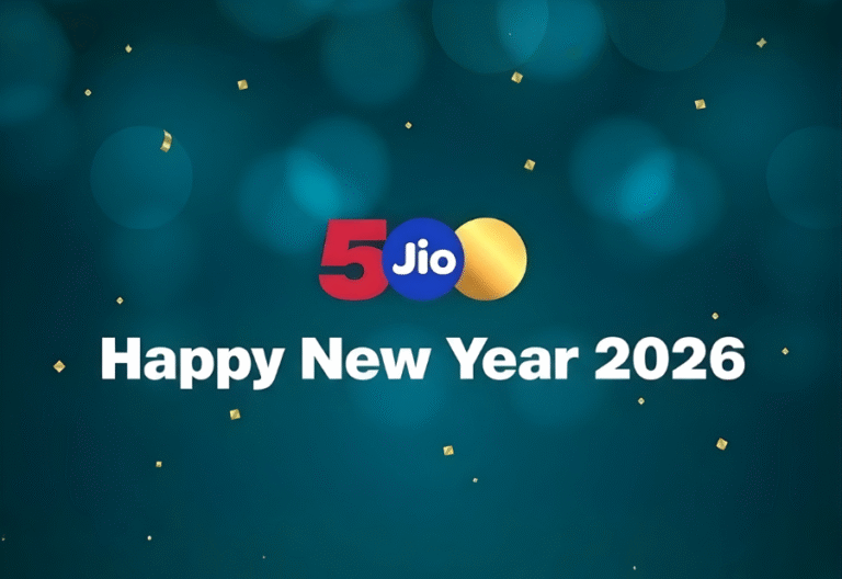 Jio rolls out Happy New Year 2026 prepaid plans with AI and OTT bundles