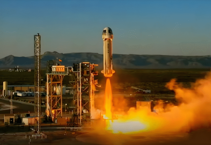 Blue Origin marks inclusive spaceflight milestone with historic New Shepard mission