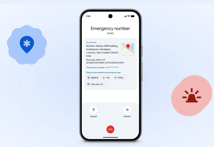 Google launches Emergency Location Service for Android users in India
