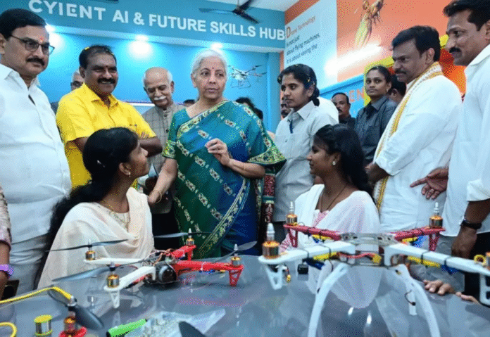 Nirmala Sitharaman inaugurates Cyient AI skill hub to create future ready rural workforce