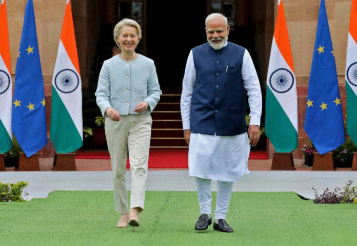 India and European Union seal historic free trade pact after long talks India and European Union seal historic free trade pact after long talks