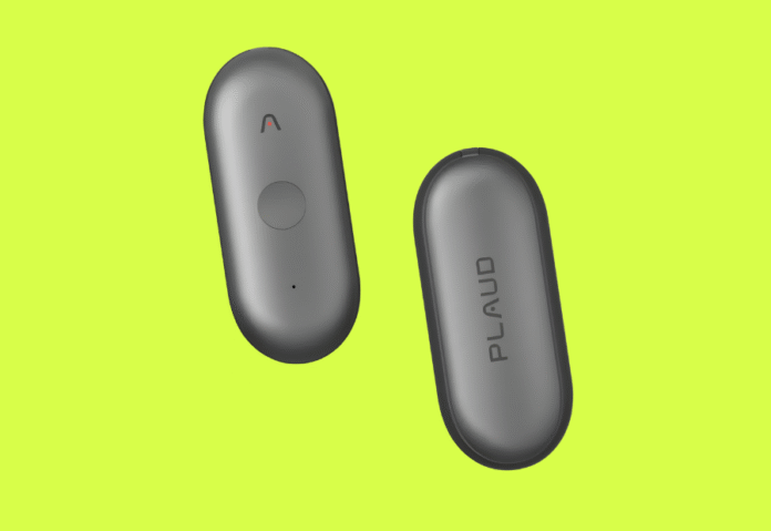 Plaud expands AI notetaking lineup with wearable pin and desktop meeting app