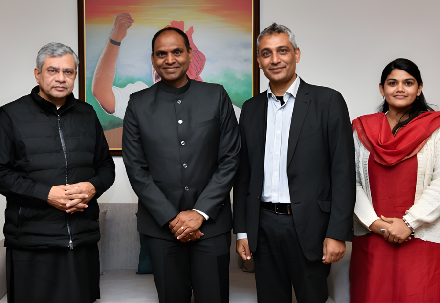 Union Minister Ashwini Vaishnaw says Marvell Technology is partnering with Indian chip design start-ups & universities