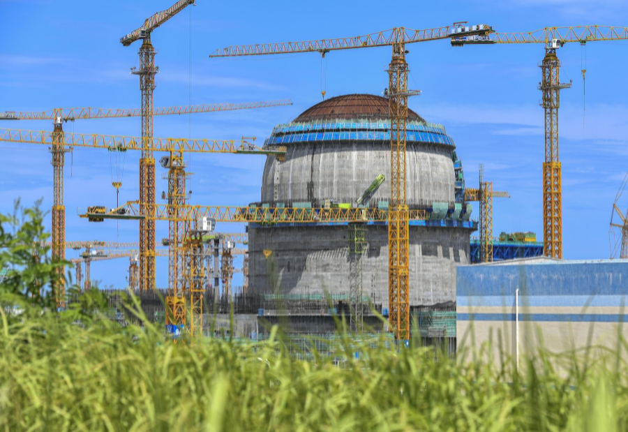 China begins construction of world’s first nuclear plant built to power heavy industry