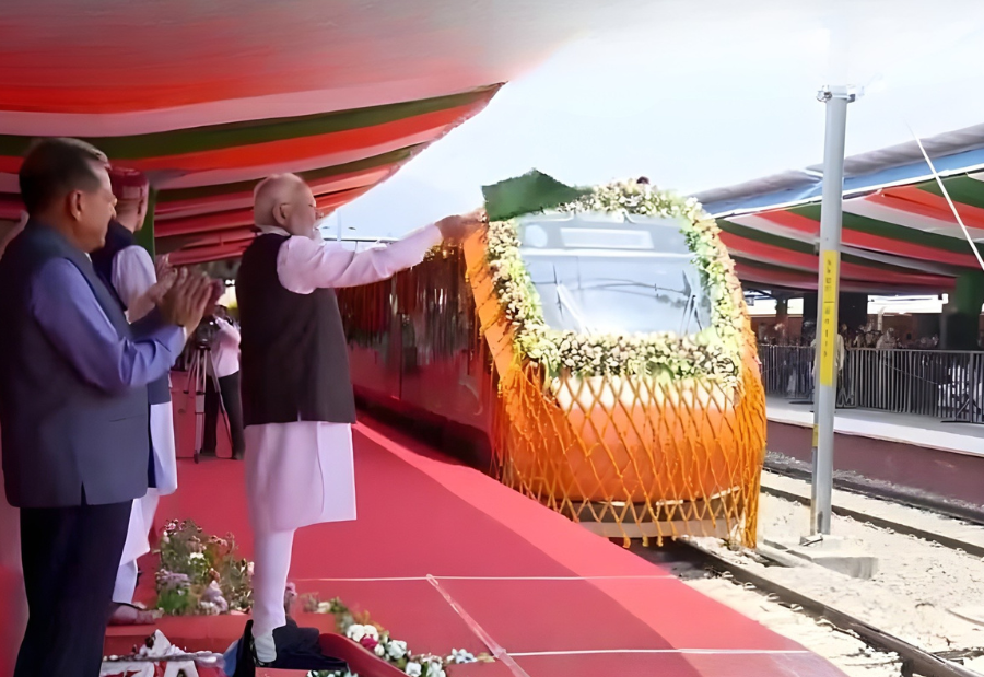 PM Modi to unveil development roadmap for state capital, flag-off new trains