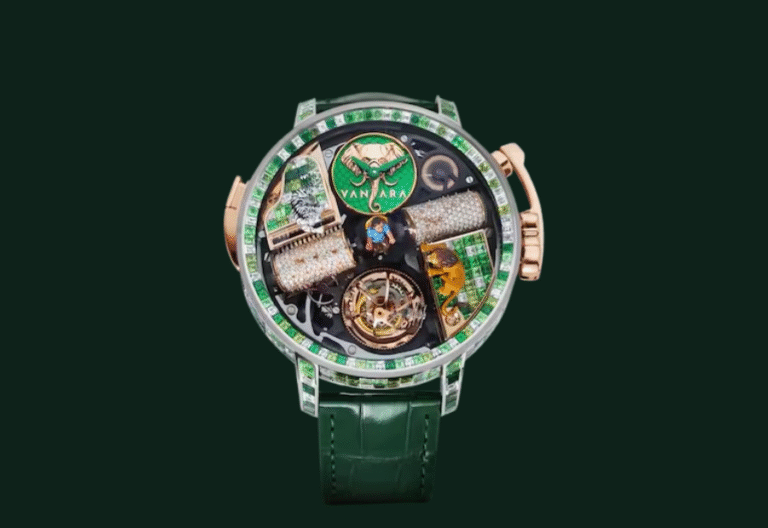 A luxury watch that blends fine craftsmanship with a wildlife conservation message