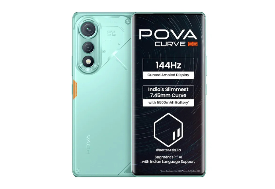 Tecno hints at Pova Curve 2 India launch with early design reveal