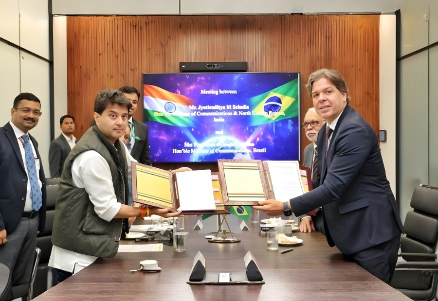 India, Brazil Sign MoU to Boost Cooperation in Postal Sector
