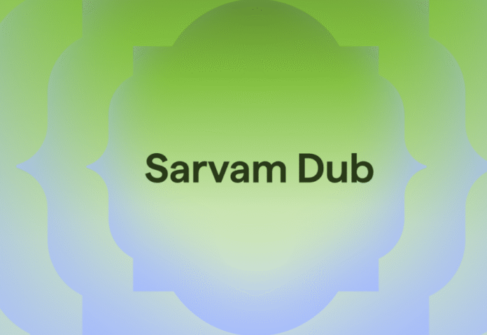 Sarvam AI targets global dubbing leaders with India-focused speech technology
