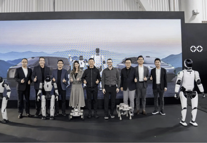 Faraday Future debuts humanoid and quadruped AI robots Faraday Future debuts humanoid and quadruped AI robots