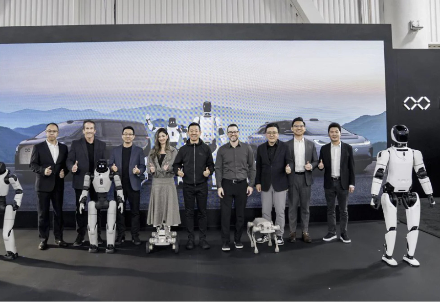 Faraday Future debuts humanoid and quadruped AI robots