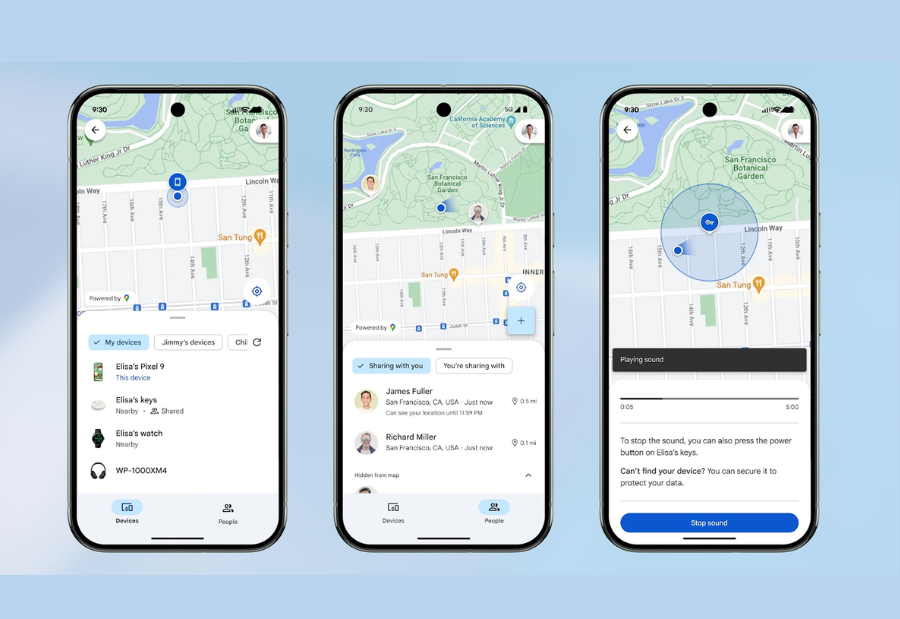 Google Messages to add real-time location sharing via Find Hub