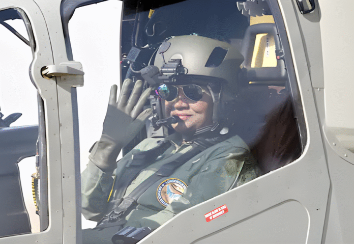 Droupadi Murmu becomes first Indian President to undertake sortie in Prachand attack helicopter Droupadi Murmu becomes first Indian President to undertake sortie in Prachand attack helicopter