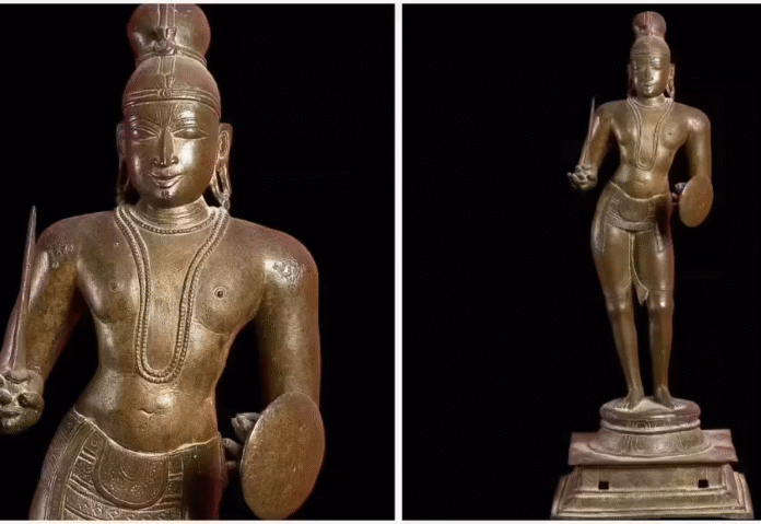 16th-century Tirumankai Alvar bronze statue from Tamil Nadu temple to be returned by Oxford museum 16th-century Tirumankai Alvar bronze statue from Tamil Nadu temple to be returned by Oxford museum