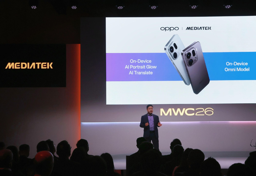 Oppo and MediaTek unveil on-device AI innovations at MWC 2026