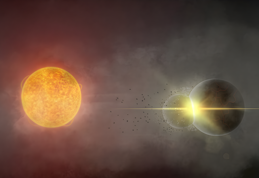 Scientists observe rare signs of planetary crash in distant Star system that may mirror moon-forming impact