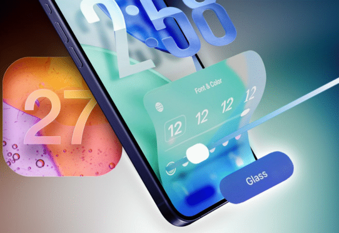 Apple expected to enhance Liquid Glass design in iOS 27 while adding foldable iPhone capabilities