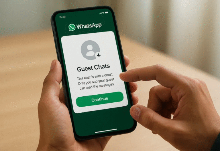 WhatsApp experiments with Guest Chats to connect users with non-account holders