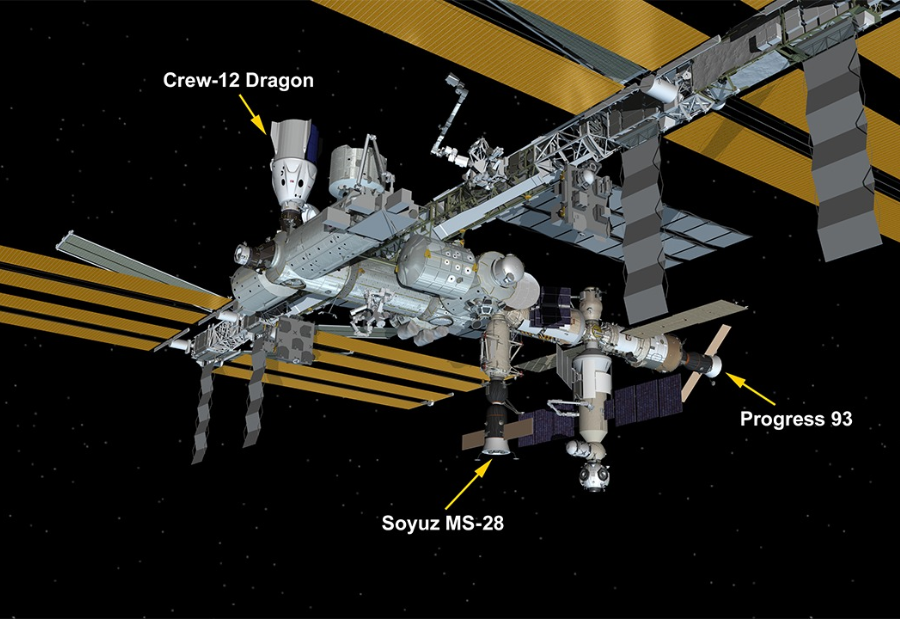 Progress 92 cargo spacecraft exits ISS after completing supply mission