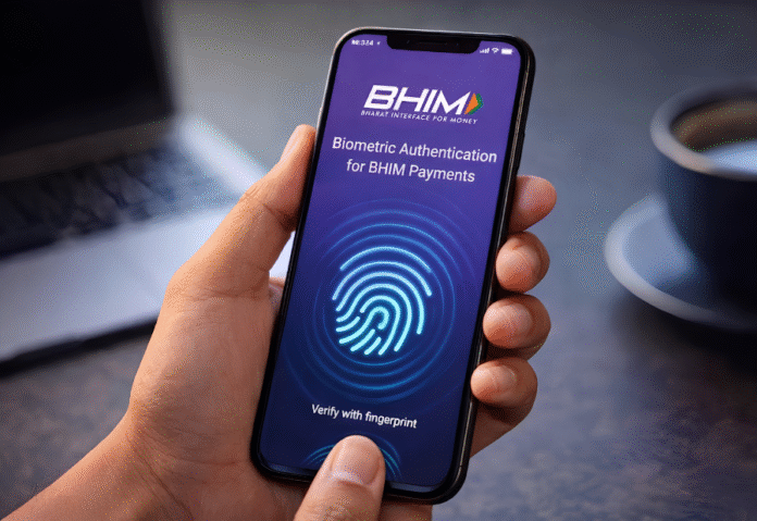 BHIM app enables fingerprint and face authentication for faster UPI payments BHIM app enables fingerprint and face authentication for faster UPI payments