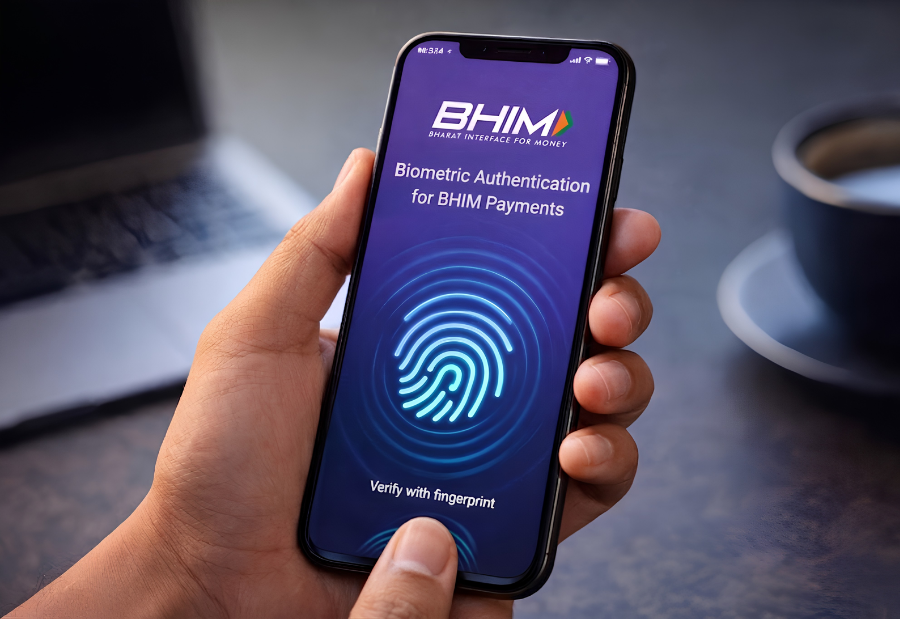 BHIM app enables fingerprint and face authentication for faster UPI payments