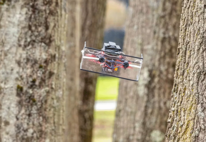 AI-powered sonar enables tiny drones to navigate like bats in extreme conditions AI-powered sonar enables tiny drones to navigate like bats in extreme conditions