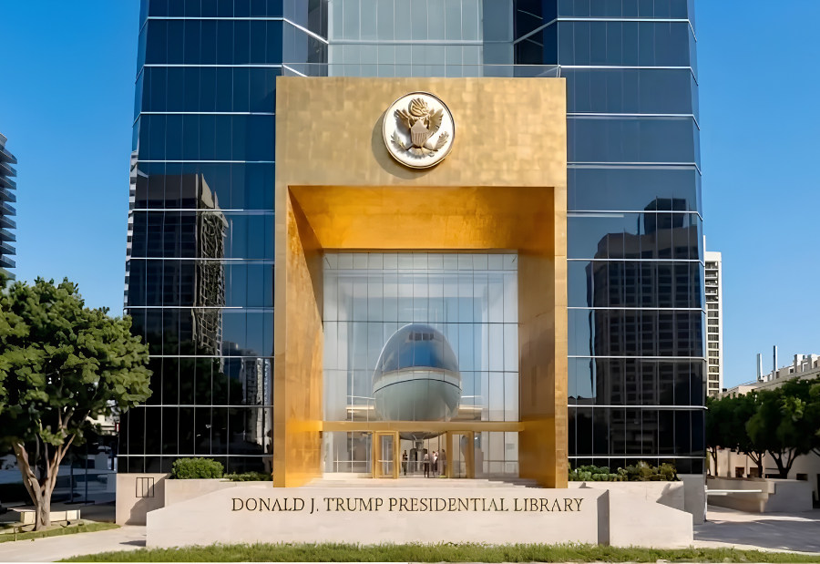 Florida Airport to be renamed after Trump, as Miami library tower plans revealed