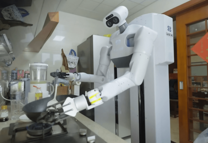 Unipath Smart home robot showcases future of fully automated daily living