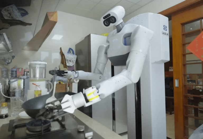 Unipath Smart home robot showcases future of fully automated daily living