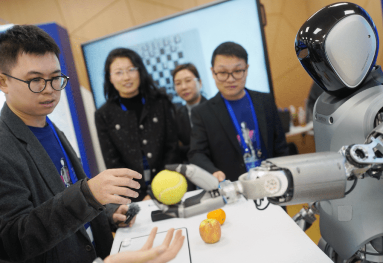 Humanoid robots take spotlight in Hong Kong with advanced AI and lifelike interactions