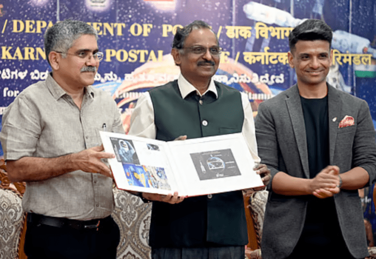 Commemorative stamps mark India’s progress from Aryabhata to Gaganyaan