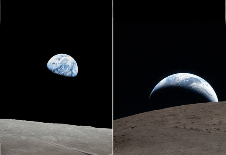 From Earthrise to Earthset: How space images reveal decades of climate change