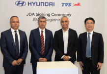 Hyundai and TVS partner to develop electric three-wheelers for India Hyundai and TVS join hands to boost sustainable last-mile mobility in India