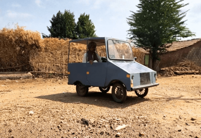 Gujarat villager’s scrap-based solar car offers practical and affordable transport solution Gujarat villager’s scrap-based solar car offers practical and affordable transport solution