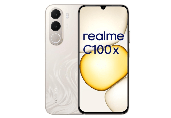 the main stream Article Main Image (900 x 619 px) - 2026-04-25T142924.209 Realme C100x tipped to debut in India with 8,000mAh battery and budget pricing