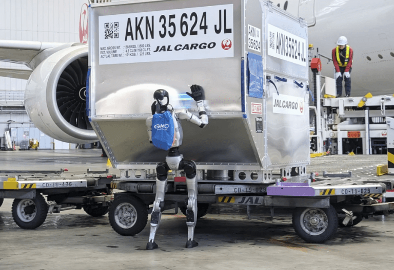 Japan tests humanoid robots to tackle airport workforce shortage