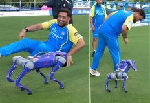 MS Dhoni’s return buzz grows as CSK star trains with AI robot ahead of MI clash MS Dhoni’s Wankhede training session fuels comeback talks ahead of Mumbai Indians showdown
