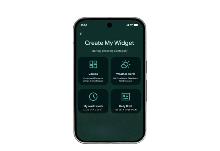 Google expands Android AI features with customizable widget creation tool
