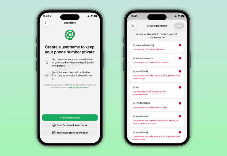 WhatsApp users will soon be able to chat without sharing their phone numbers