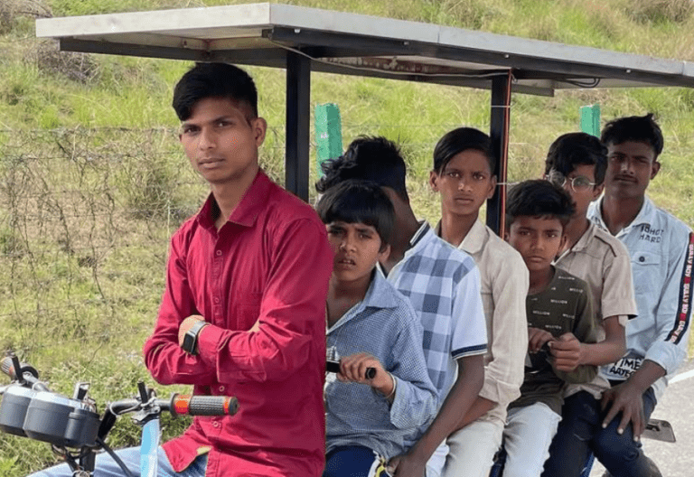 UP youth builds 7-seater solar vehicle from scrap for just Rs 10,000